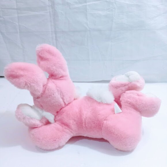 Pink white 16-inch bunny rabbit Easter plush Stuffed Animal - Picture 4 of 7